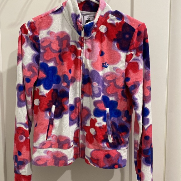 Rare Juicy Couture Terrycloth Jogger / Track Suit with Pockets |Size Small - Picture 3 of 17